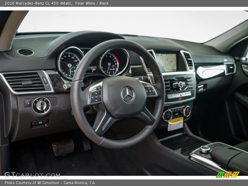 Polar White / Black 2016 Mercedes-Benz GL 450 4Matic