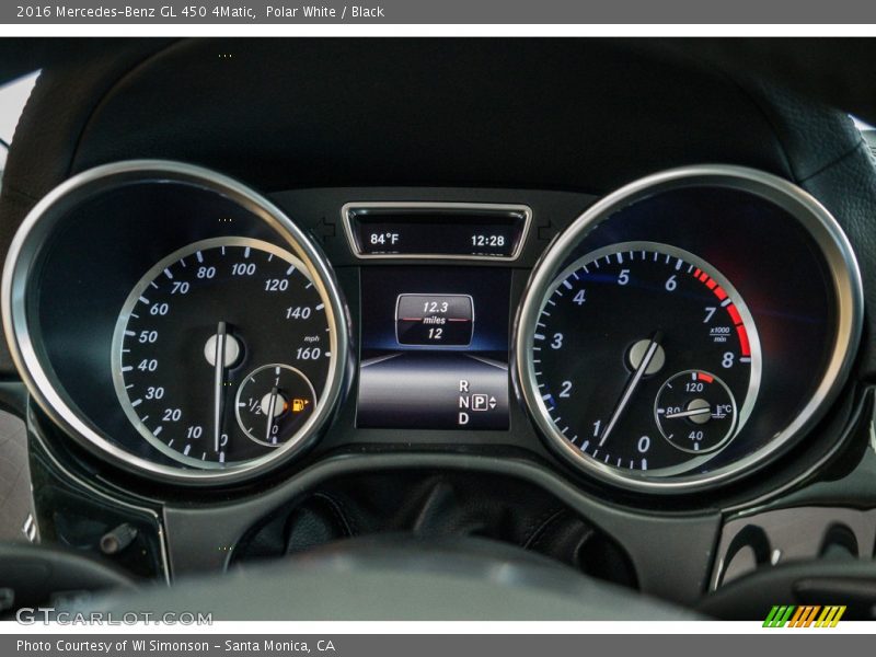 Polar White / Black 2016 Mercedes-Benz GL 450 4Matic