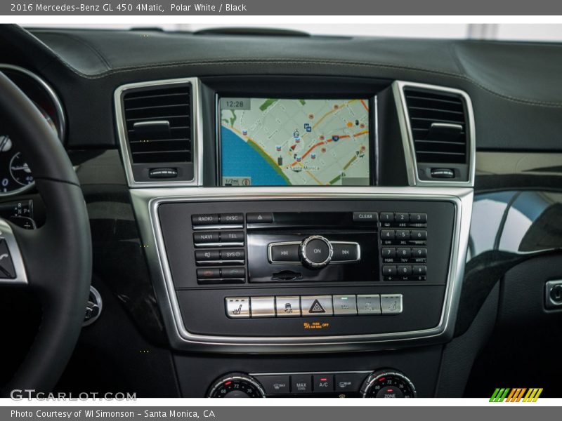 Polar White / Black 2016 Mercedes-Benz GL 450 4Matic