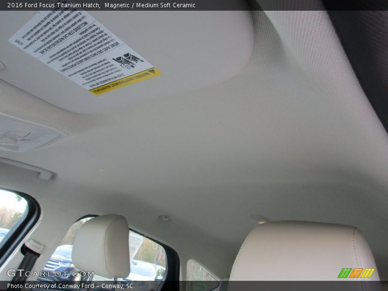 Magnetic / Medium Soft Ceramic 2016 Ford Focus Titanium Hatch