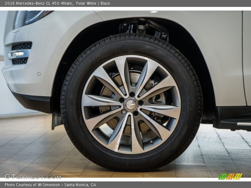 Polar White / Black 2016 Mercedes-Benz GL 450 4Matic