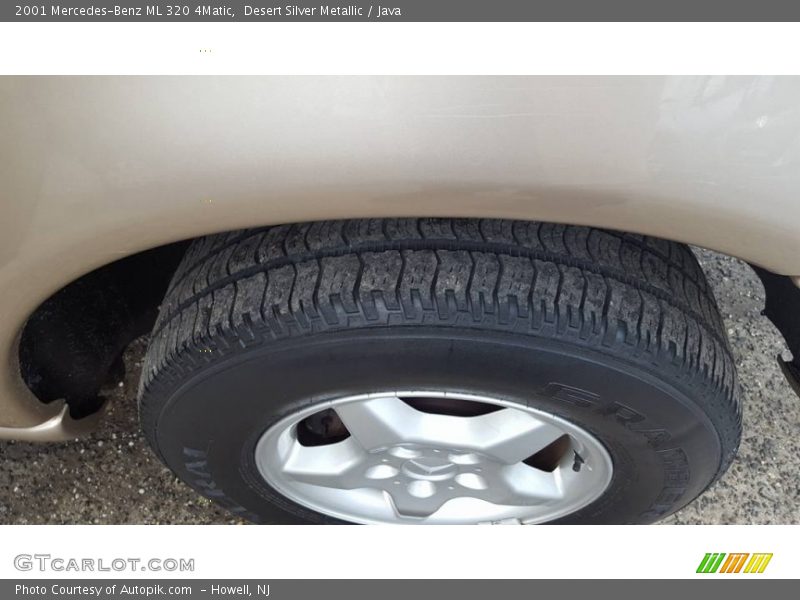 Desert Silver Metallic / Java 2001 Mercedes-Benz ML 320 4Matic