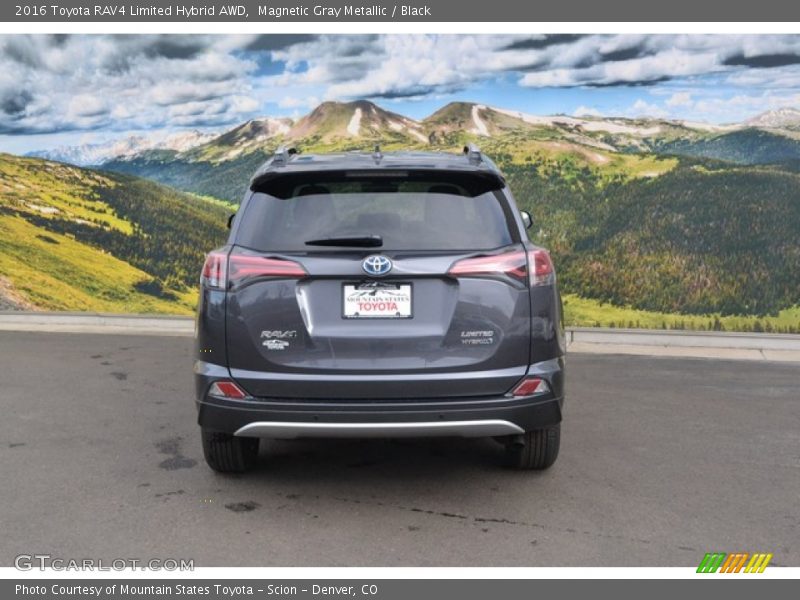 Magnetic Gray Metallic / Black 2016 Toyota RAV4 Limited Hybrid AWD