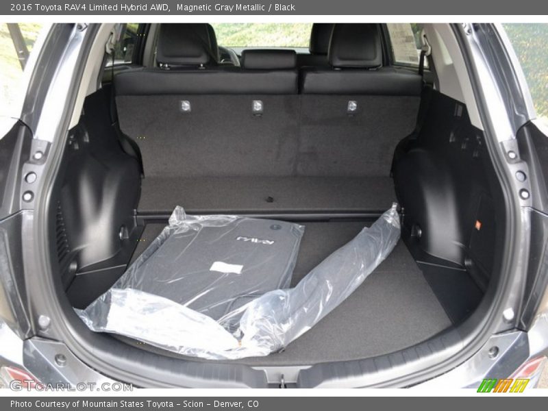 Magnetic Gray Metallic / Black 2016 Toyota RAV4 Limited Hybrid AWD