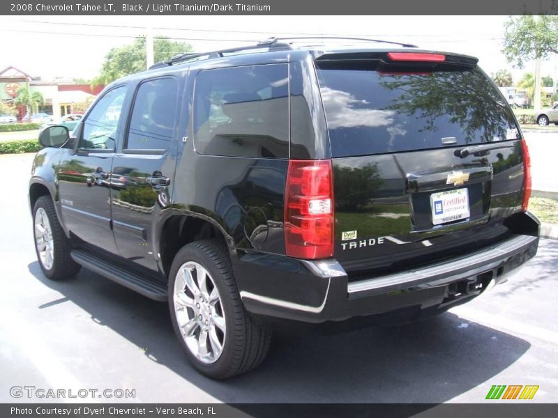 Black / Light Titanium/Dark Titanium 2008 Chevrolet Tahoe LT