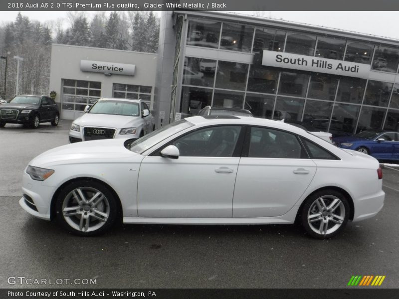 Glacier White Metallic / Black 2016 Audi A6 2.0 TFSI Premium Plus quattro