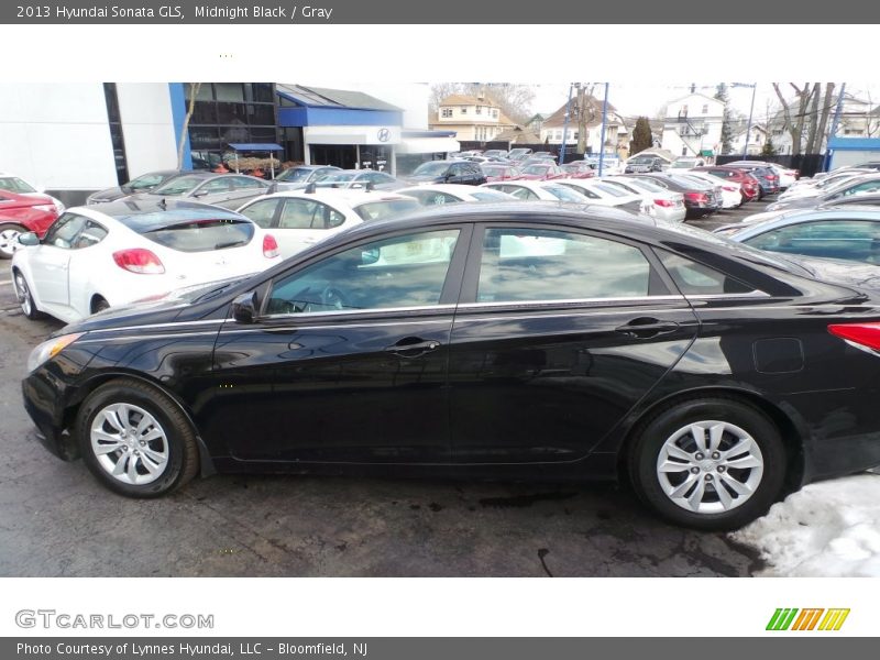 Midnight Black / Gray 2013 Hyundai Sonata GLS