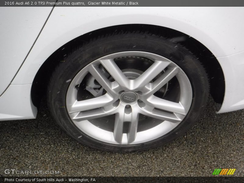 Glacier White Metallic / Black 2016 Audi A6 2.0 TFSI Premium Plus quattro