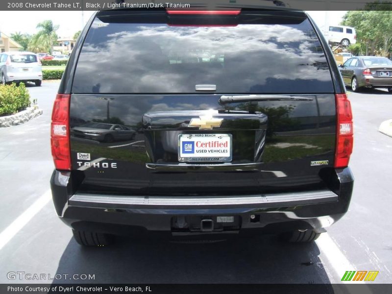 Black / Light Titanium/Dark Titanium 2008 Chevrolet Tahoe LT