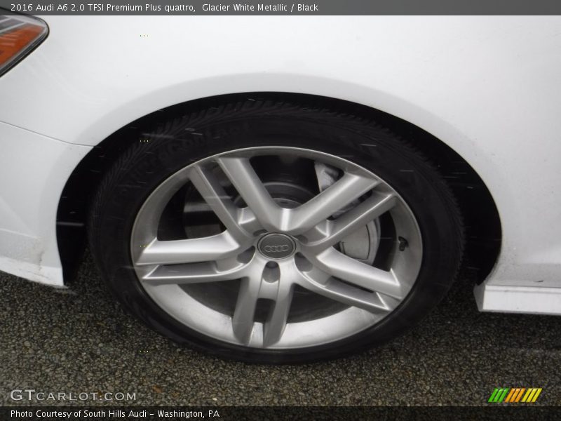 Glacier White Metallic / Black 2016 Audi A6 2.0 TFSI Premium Plus quattro