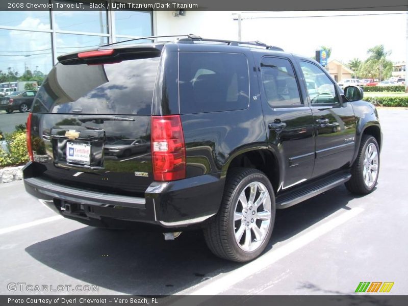 Black / Light Titanium/Dark Titanium 2008 Chevrolet Tahoe LT