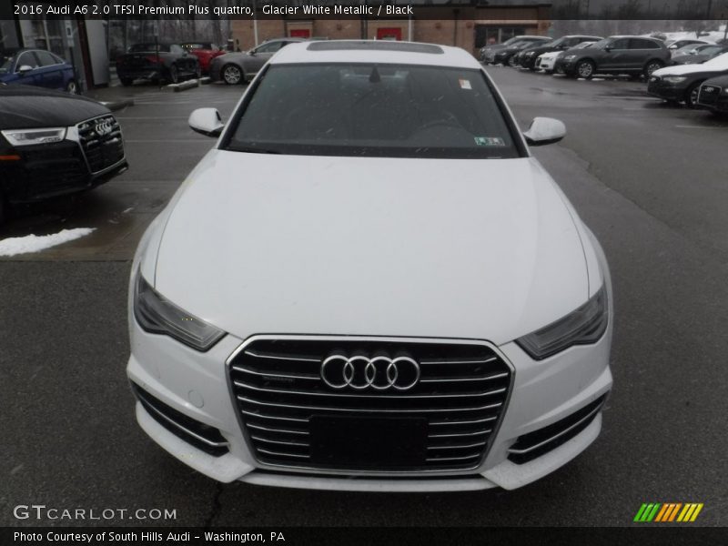 Glacier White Metallic / Black 2016 Audi A6 2.0 TFSI Premium Plus quattro