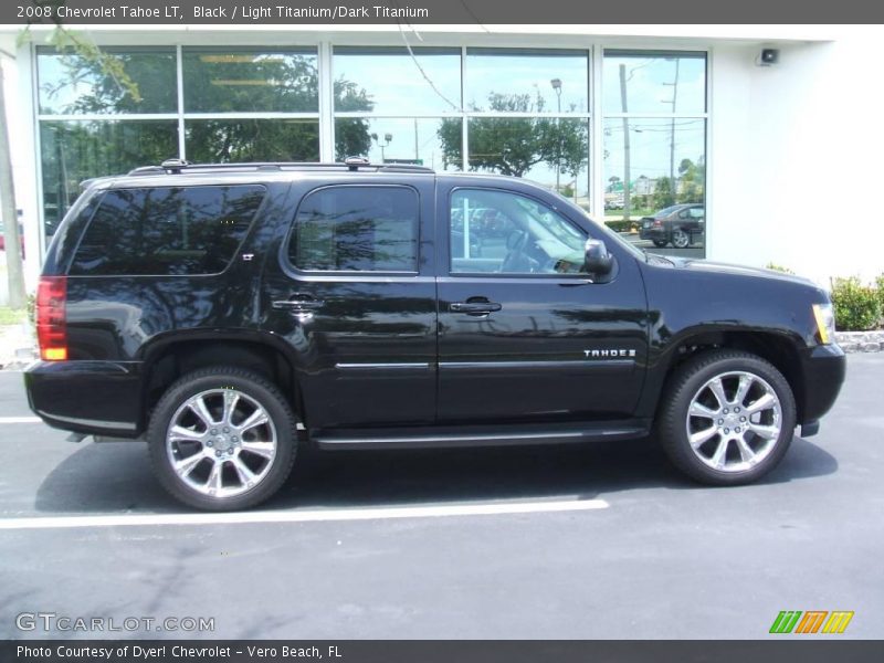 Black / Light Titanium/Dark Titanium 2008 Chevrolet Tahoe LT