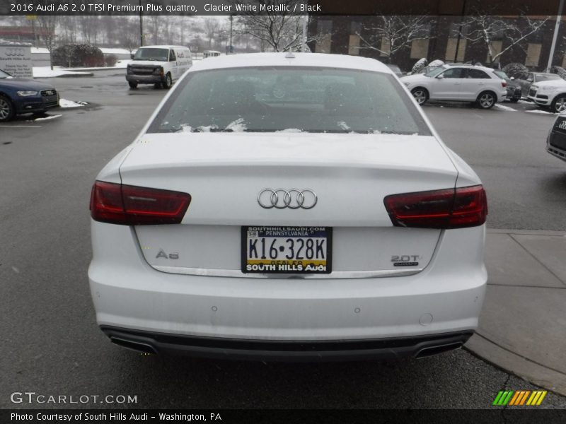 Glacier White Metallic / Black 2016 Audi A6 2.0 TFSI Premium Plus quattro