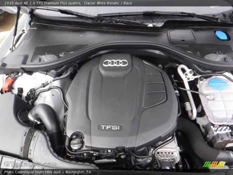 Glacier White Metallic / Black 2016 Audi A6 2.0 TFSI Premium Plus quattro