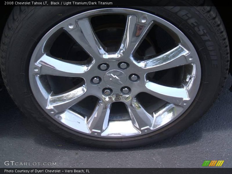 Black / Light Titanium/Dark Titanium 2008 Chevrolet Tahoe LT