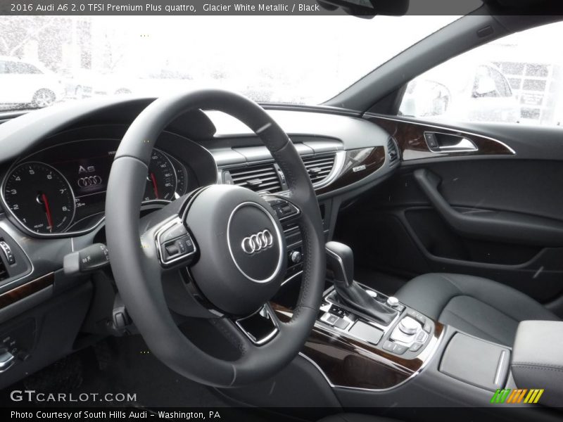 Glacier White Metallic / Black 2016 Audi A6 2.0 TFSI Premium Plus quattro