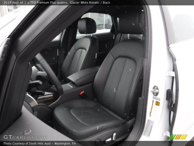 Glacier White Metallic / Black 2016 Audi A6 2.0 TFSI Premium Plus quattro