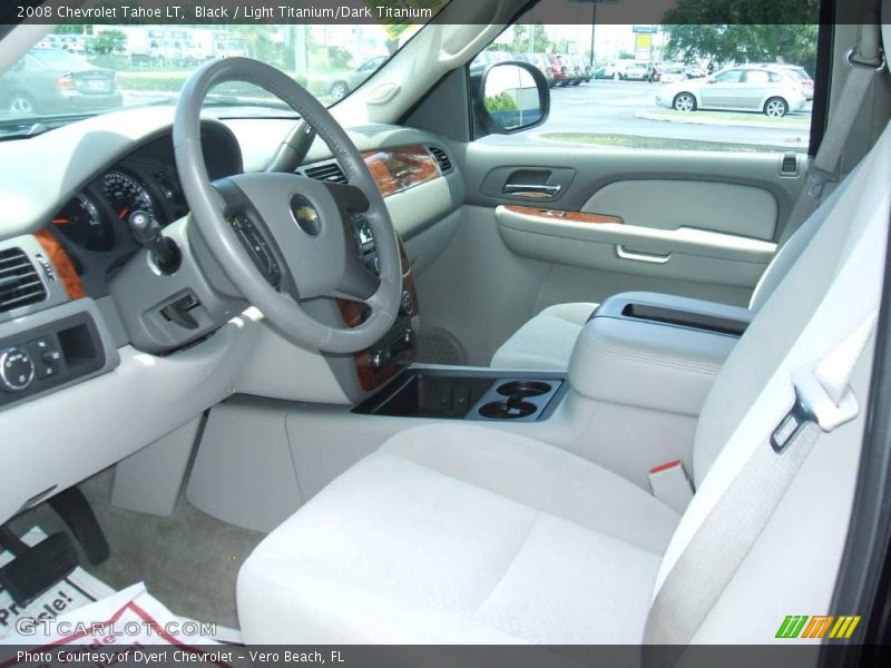 Black / Light Titanium/Dark Titanium 2008 Chevrolet Tahoe LT