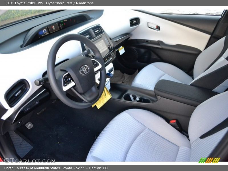 Hypersonic Red / Moonstone 2016 Toyota Prius Two