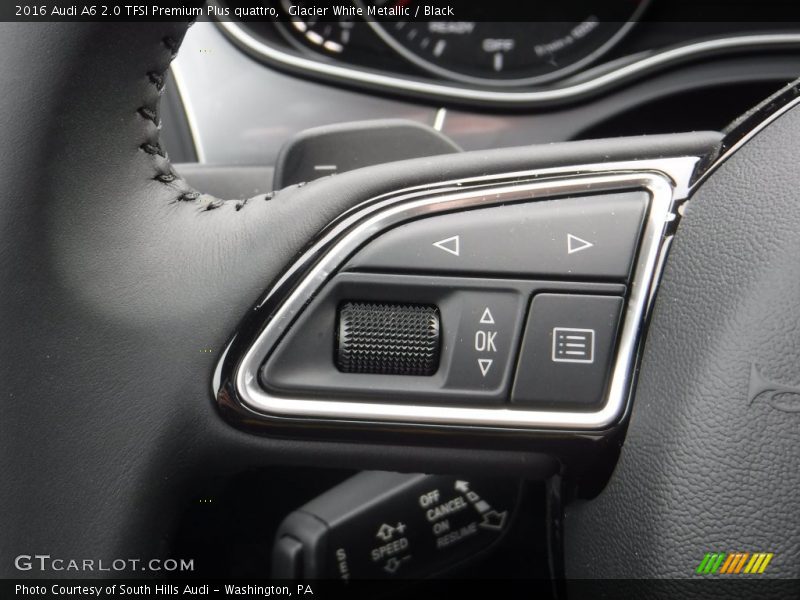 Glacier White Metallic / Black 2016 Audi A6 2.0 TFSI Premium Plus quattro