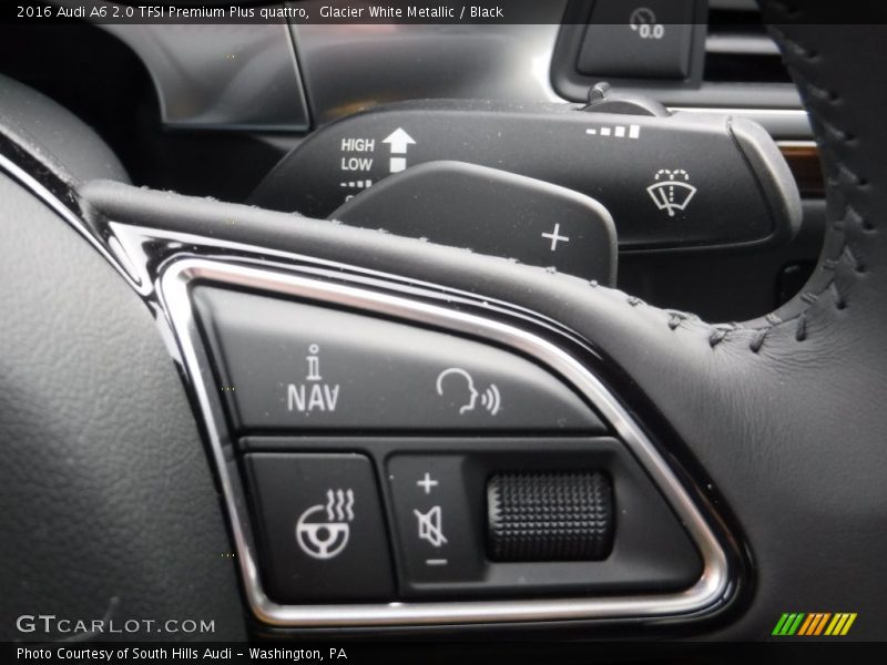 Glacier White Metallic / Black 2016 Audi A6 2.0 TFSI Premium Plus quattro