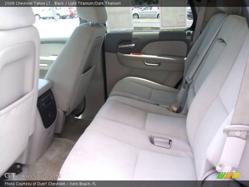 Black / Light Titanium/Dark Titanium 2008 Chevrolet Tahoe LT