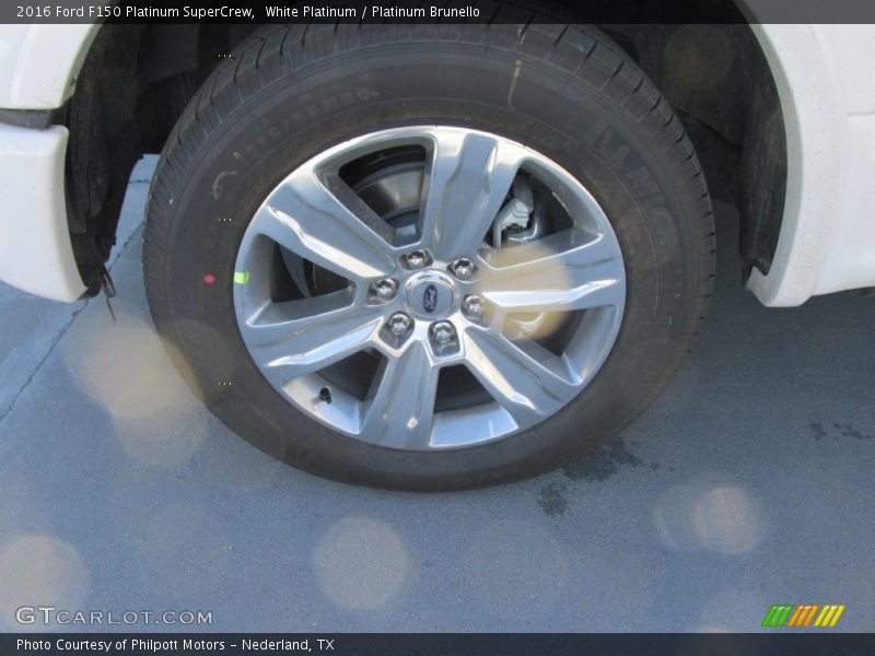 White Platinum / Platinum Brunello 2016 Ford F150 Platinum SuperCrew