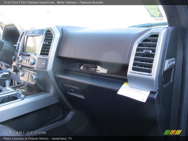 White Platinum / Platinum Brunello 2016 Ford F150 Platinum SuperCrew