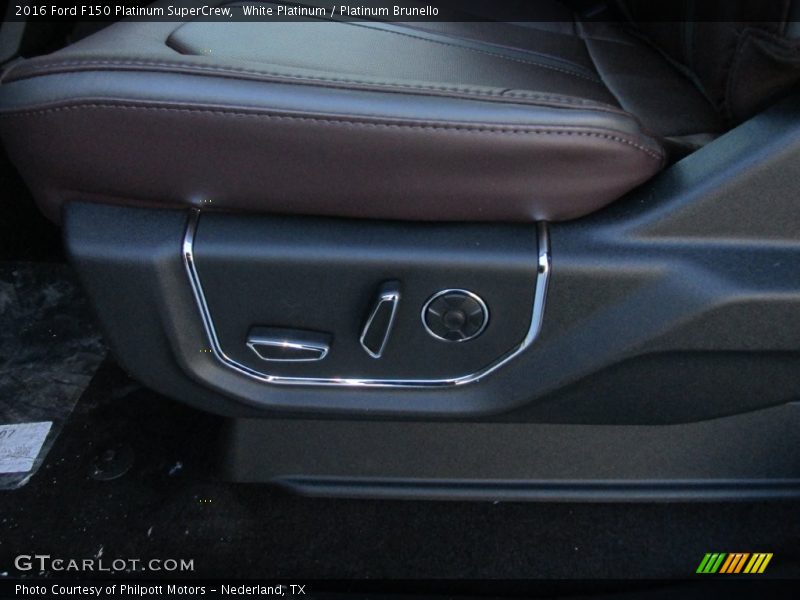 White Platinum / Platinum Brunello 2016 Ford F150 Platinum SuperCrew