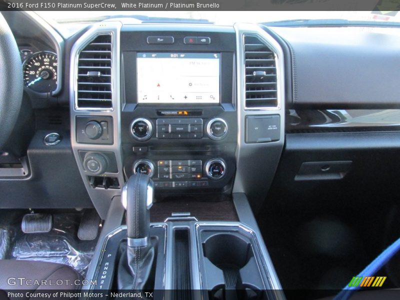 White Platinum / Platinum Brunello 2016 Ford F150 Platinum SuperCrew