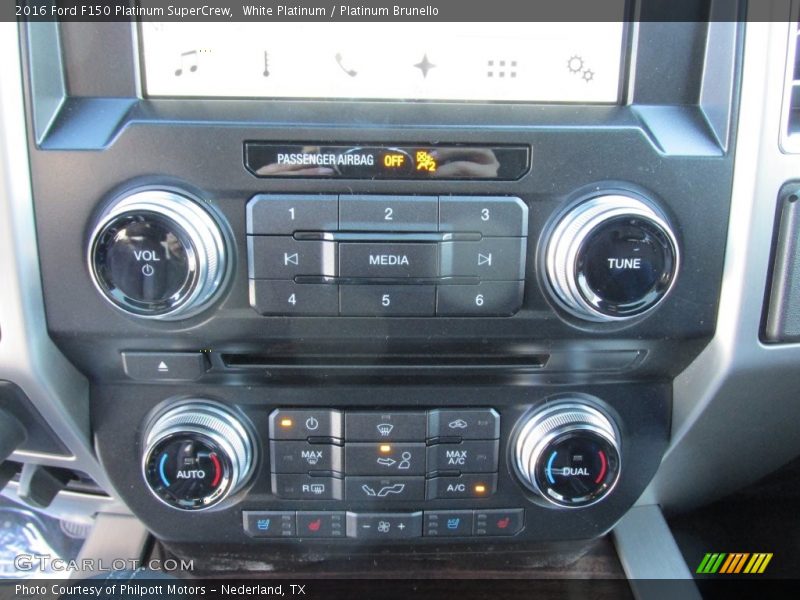 White Platinum / Platinum Brunello 2016 Ford F150 Platinum SuperCrew