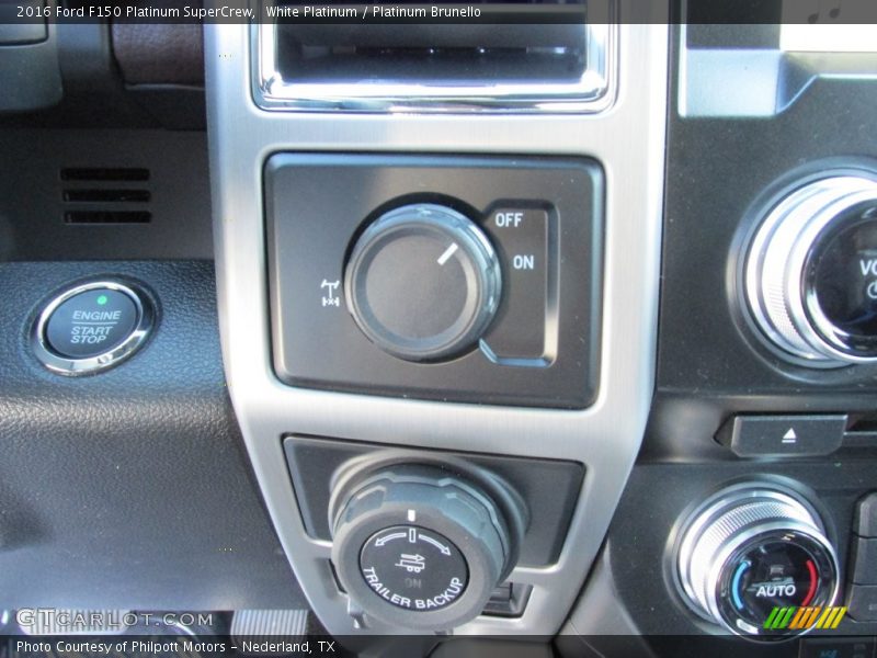 White Platinum / Platinum Brunello 2016 Ford F150 Platinum SuperCrew