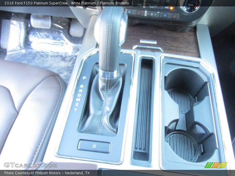 White Platinum / Platinum Brunello 2016 Ford F150 Platinum SuperCrew