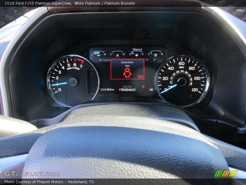 White Platinum / Platinum Brunello 2016 Ford F150 Platinum SuperCrew