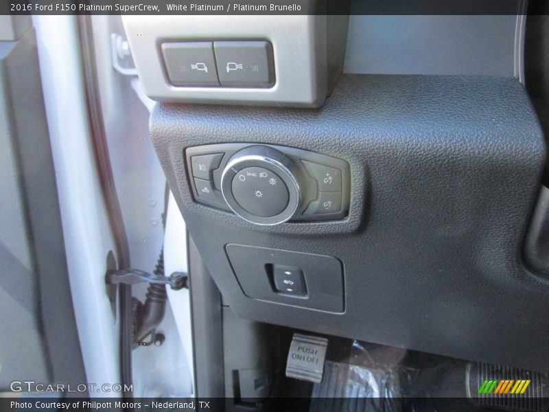 White Platinum / Platinum Brunello 2016 Ford F150 Platinum SuperCrew