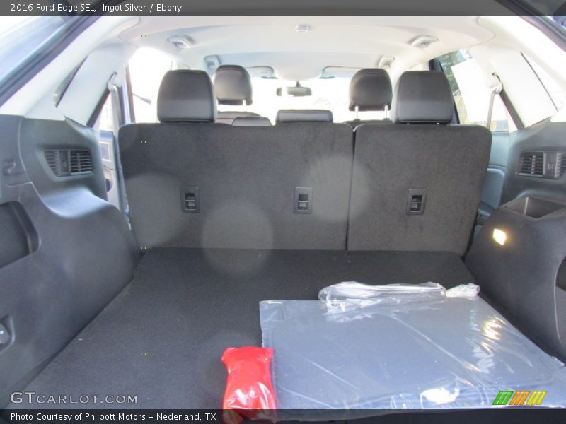 Ingot Silver / Ebony 2016 Ford Edge SEL