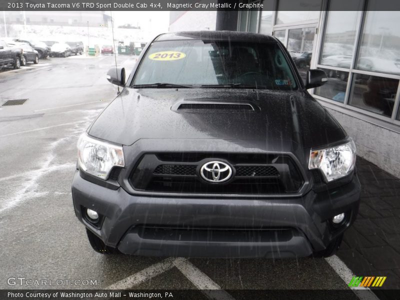 Magnetic Gray Metallic / Graphite 2013 Toyota Tacoma V6 TRD Sport Double Cab 4x4