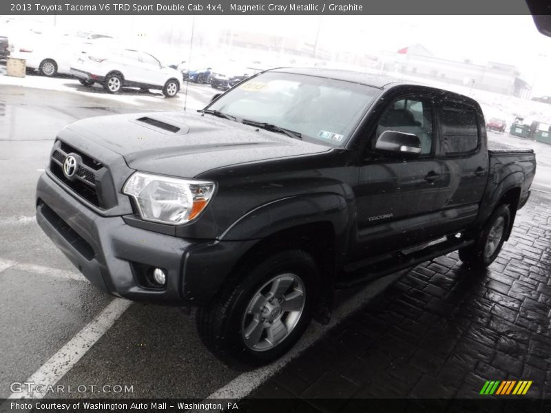 Magnetic Gray Metallic / Graphite 2013 Toyota Tacoma V6 TRD Sport Double Cab 4x4