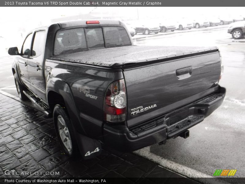 Magnetic Gray Metallic / Graphite 2013 Toyota Tacoma V6 TRD Sport Double Cab 4x4