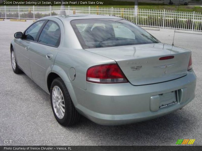 Satin Jade Pearl / Dark Slate Gray 2004 Chrysler Sebring LX Sedan