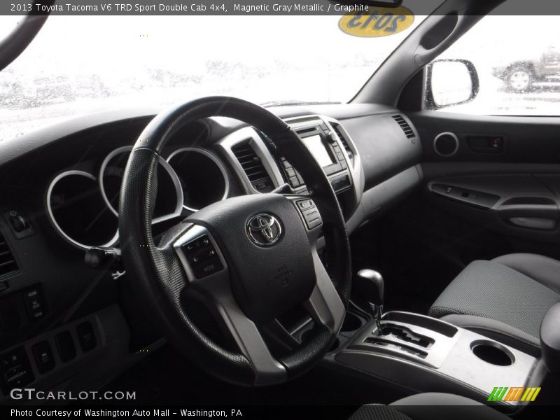 Magnetic Gray Metallic / Graphite 2013 Toyota Tacoma V6 TRD Sport Double Cab 4x4