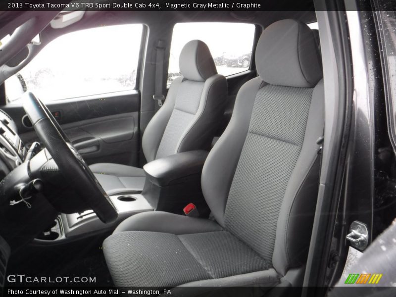 Magnetic Gray Metallic / Graphite 2013 Toyota Tacoma V6 TRD Sport Double Cab 4x4