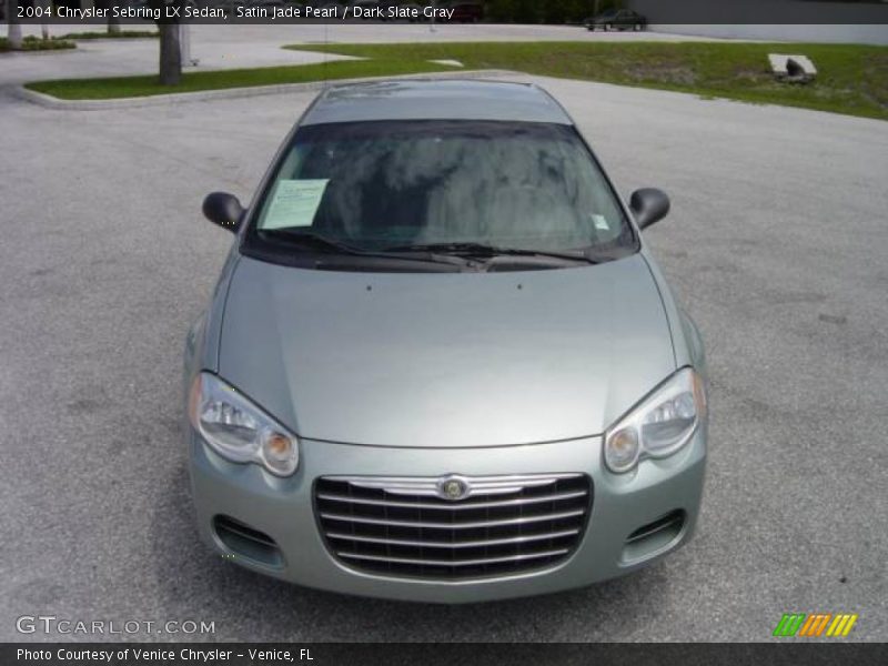 Satin Jade Pearl / Dark Slate Gray 2004 Chrysler Sebring LX Sedan