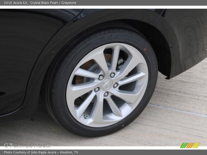 Crystal Black Pearl / Graystone 2016 Acura ILX