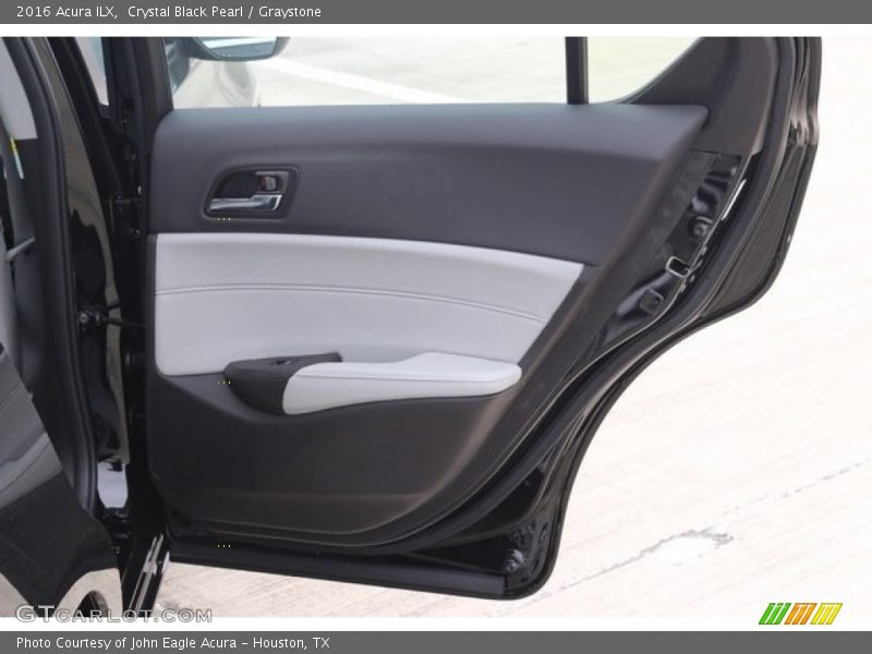 Crystal Black Pearl / Graystone 2016 Acura ILX