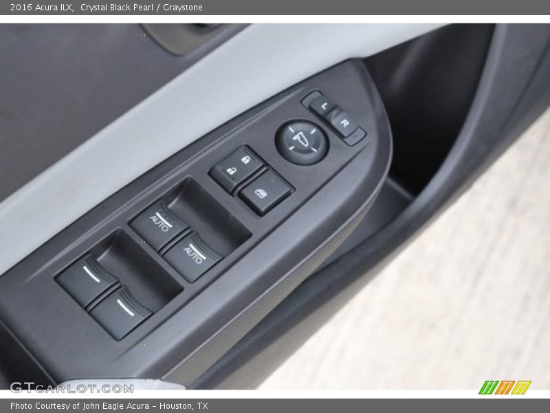 Crystal Black Pearl / Graystone 2016 Acura ILX