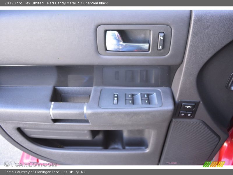 Red Candy Metallic / Charcoal Black 2012 Ford Flex Limited
