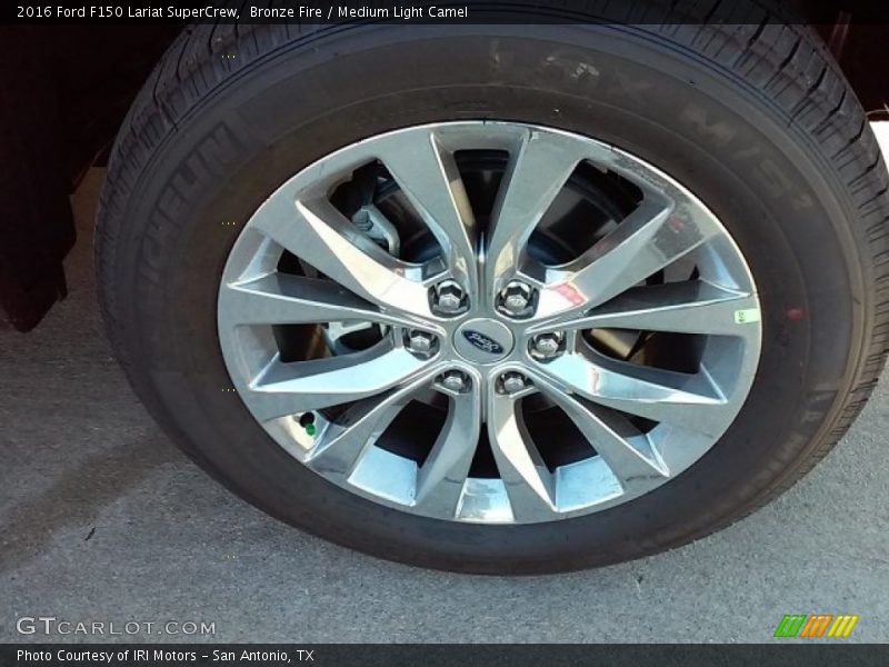Bronze Fire / Medium Light Camel 2016 Ford F150 Lariat SuperCrew