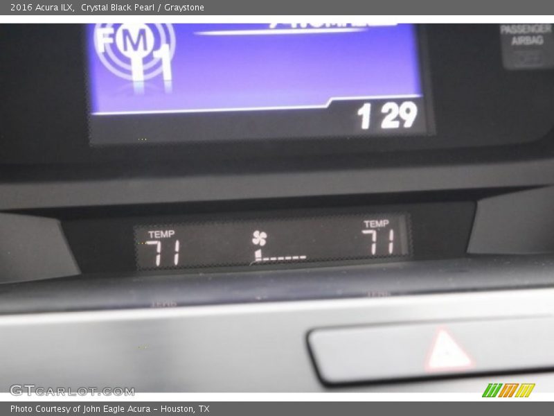 Crystal Black Pearl / Graystone 2016 Acura ILX